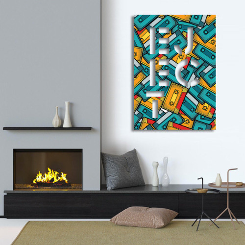 Eject quadro design alluminio - eject,