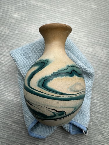 Vaso ceramica vintage nemadji - vintage,