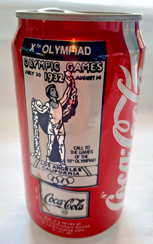 Lattina coca cola olimpica - lattina,