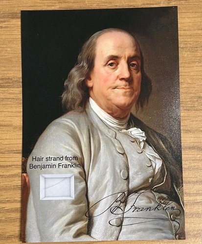 Benjamin franklin hair strand - benjamin,