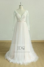 Abito sposa pizzo rosa - sposa, in