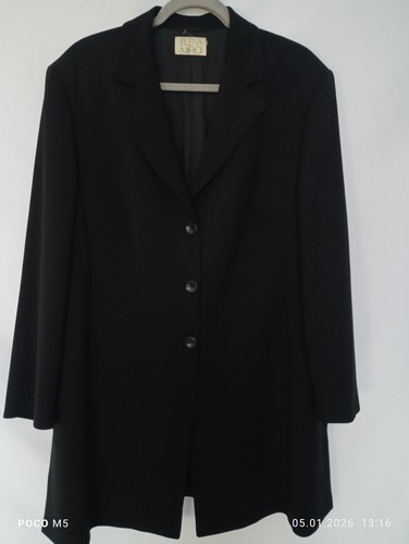 Blazer lungo nero - , elena