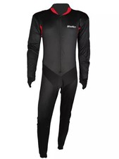 Sottotuta intero monopezzo uomo traspirante ventilato per moto colore nero Tg4XL