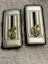 Coppia mostrine GG Guardia Giurata  - Militare