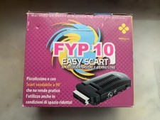EASY SCART DIGIQUEST FYP 10 DECODER DIGITALE TERRESTRE SNODABILE A 90° OFFERTA