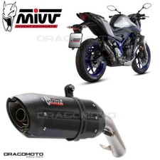 Scarico YAMAHA MT-03 2020 2021 MIVV Suono Nero