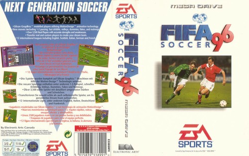 Fifa mega drive box art - fifa,