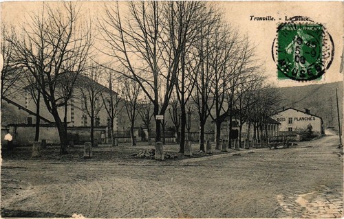 Cpa tronville la place - cpa,