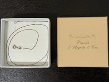 Collana in argento 925 a maglia veneziana sottile 50cm Made in Italy