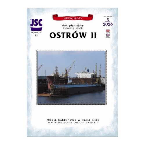 Card model kit floating dock - kit,