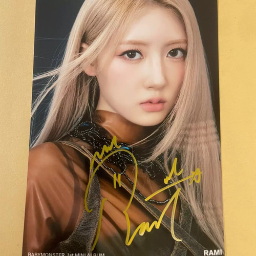Foto autografa babymonster - foto,