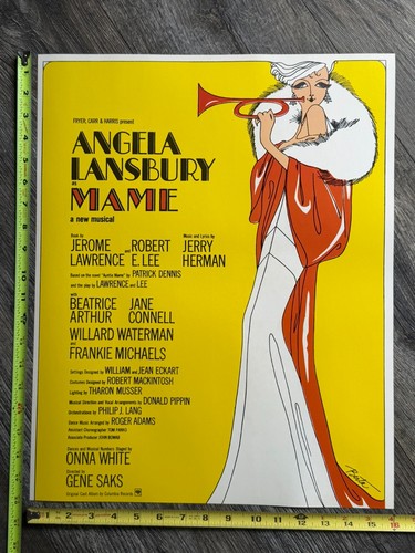 Poster mame broadway - poster, vintage