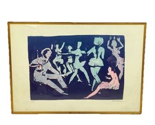 Mino Maccari Litografia a tre