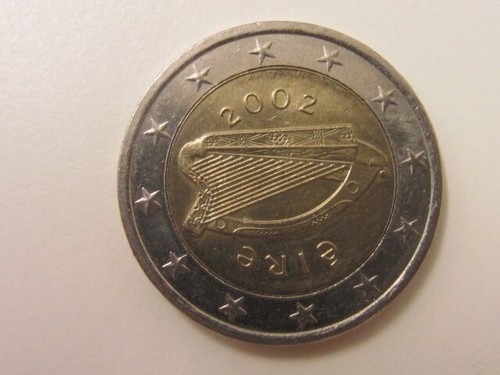 Moneta euro arpa irlanda - moneta, 2