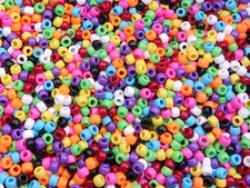 Perline Pony Multicolore 9x6mm