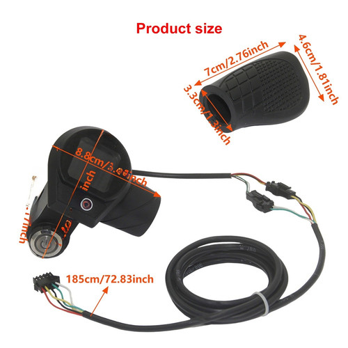 Maniglia acceleratore per - , bici