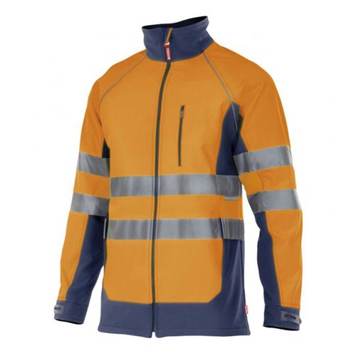 Giacca soft shell bicolore - shell, in