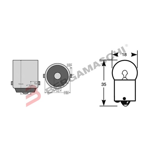 Scatola 10pz lampade lampadine - 10pz,