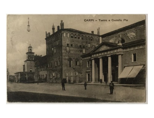 Carpi teatro castello pio - carpi, - teatro