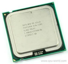 CPU Intel Pentium Dual Core E2160 SLA8Z 1.80gHZ/1M/800/06 sk775 usato funzionant