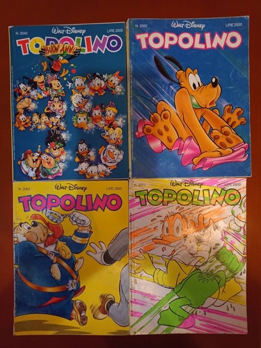 Fumetti topolino anno 1995 - -,