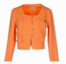 Giacca denim MET albicocca M