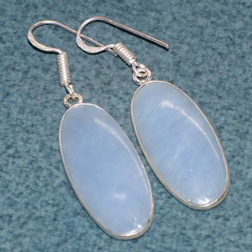 Orecchini angelite argento 925 - angelite,