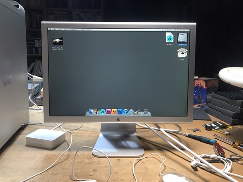 Apple cinema display monitor - display,