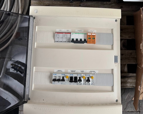 Quadro fotovoltaico completo - fotovoltaico,