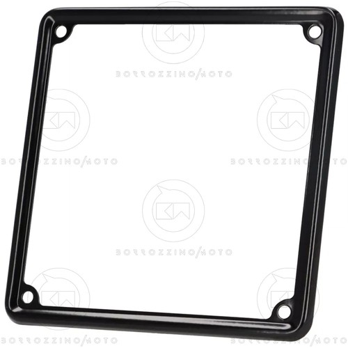 Cornice targa nera - targa,