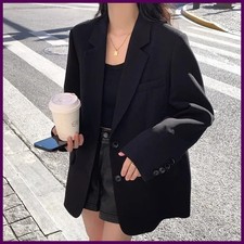 Blazers negros de primavera y