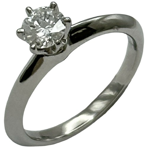 Anello solitario tiffany co - anello,
