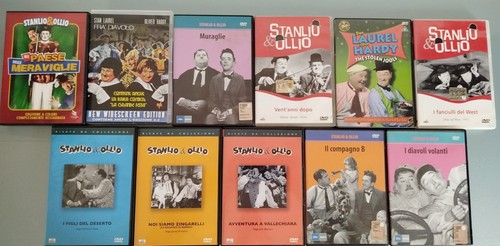 Lotto dvd stanlio - stanlio, e