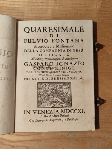 Settecentina quaresimale - settecentina,