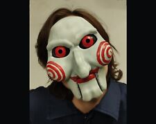 Saw mask of Jigsaw Billy the puppet movie saga "Saw",maschera di Saw l'Enigmista
