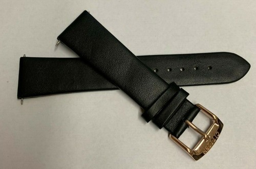 Citizen black leather strap - leather,