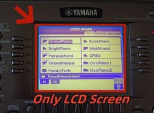 LCD per Yamaha PSR 1000 1100 2000 2100 Schermo LCD Display