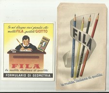 PUBBLICITÀ FILA SACCHETTO E