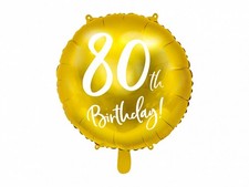 Palloncino foil mylar 80 ANNI