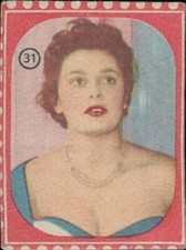 bh168 figurina nannina cicogna rossana podesta'attrice actress  film movie star