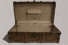 Bellissima valigia / baule / vintage / Old English suitcase / marrone / grande