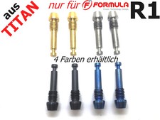 FORMULA R1: 2 assi pastiglie freno in TITANIO - 43% più leggeri - 4 colori disponibili