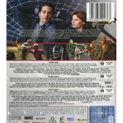 Spider man trilogia 3 - spider-man, (3