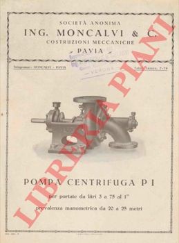 Ing moncalvi pavia - s.a.,