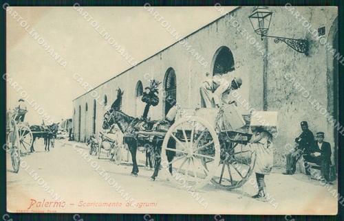 Palermo città carretto - città,