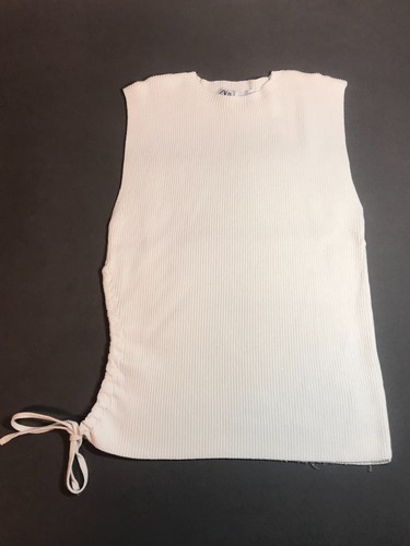 Zara canotta donna costine - canotta, a