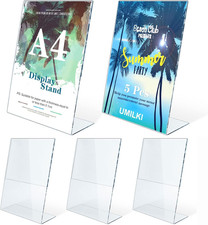 5 Pezzi Espositore Plexiglass