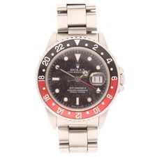Orologio Uomo Rolex GMT-Master II "Coca-Cola"/"Fat Lady" Quadrante 16760 - 1990