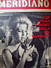 ST2a - MERIDIANO Nr. 40 - Ottobre 1960 - Indice / Brigitte Bardot