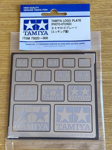 Tamiya 73023 targa - targa, logo